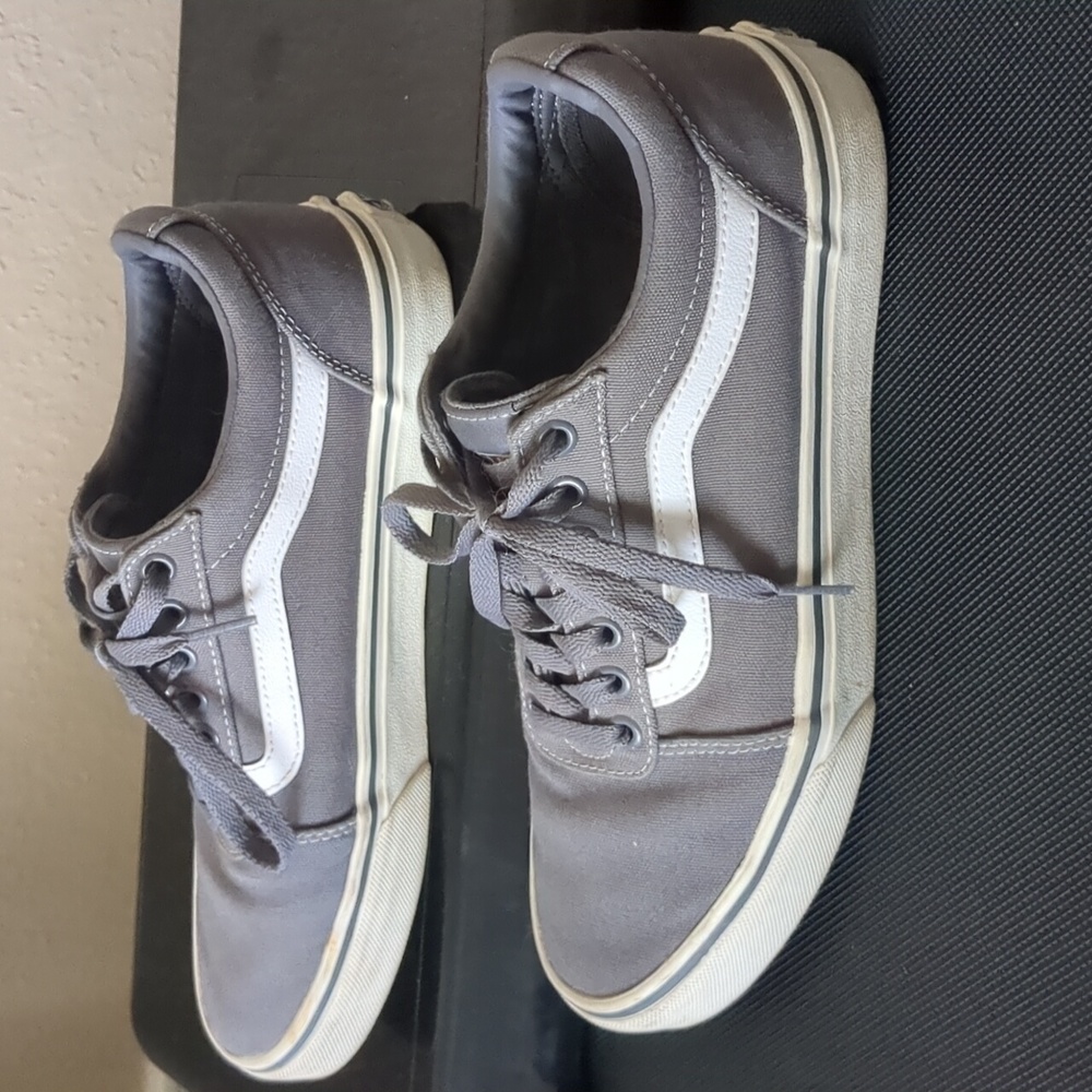 Grey Old Skool Vans